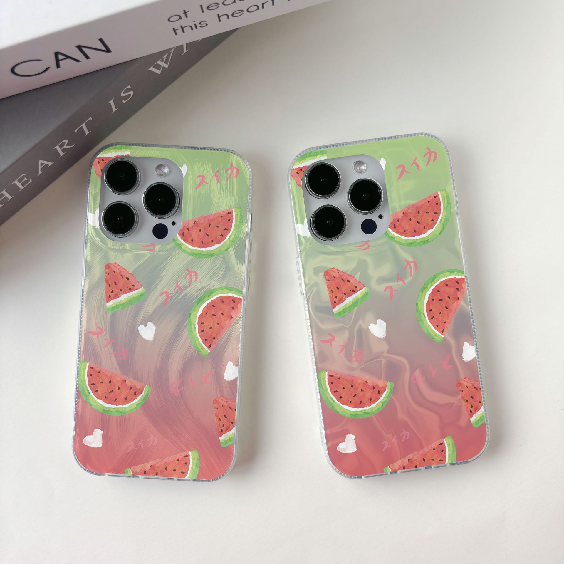 Funda para teléfono Apple 15, 14 Pro Max, 13, 12, 11, diseño de plumas, pintada, IMD, femenina, bonita, venta al por mayor