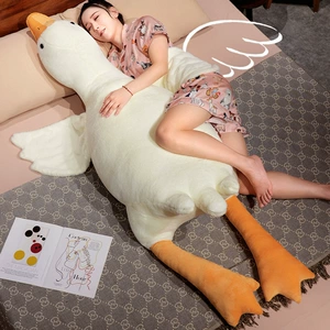 Big Goose Pillow Big White Goose Sleeping Pillow Plush Toy Doll Duck Doll Birthday Gift Wholesale Small Gifts