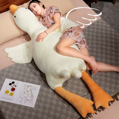 Big Goose Pillow Big White Goose Sleeping Pillow Plush Toy Doll Duck Doll Birthday Gift Wholesale Small Gifts