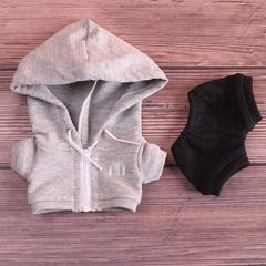 20cm娃衣mirror男團姜濤同款盧翰霆棉花娃娃衣服呂爵安棉公仔娃衣