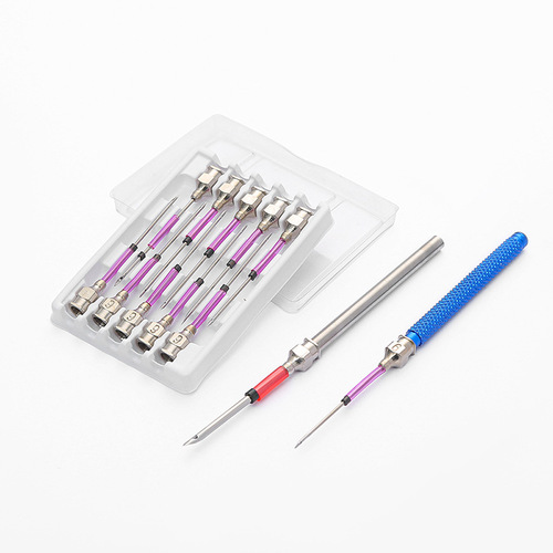 Wholesale stamp pens for home use with multiple specifications, interchangeable heads, stamp embroidery stamps, Russian stamp pens, hand-made embroidery needles