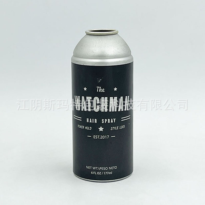177ml 毫升  铝罐 圆肩 气雾瓶 印刷 配二元袋