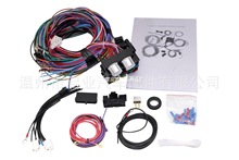 新款12V汽车通用12回路保险盒线束总成改装线束适用于老爷车