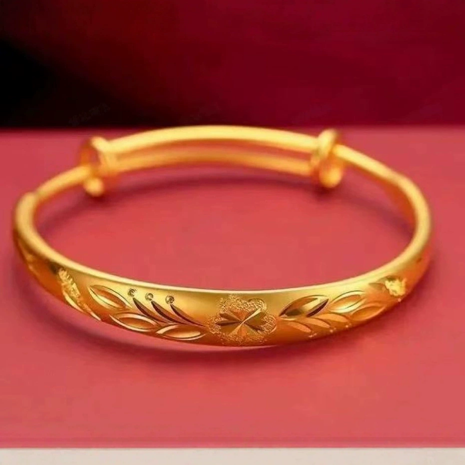 Высокая имитация вьетнамского золотого браслета дракона и феникса