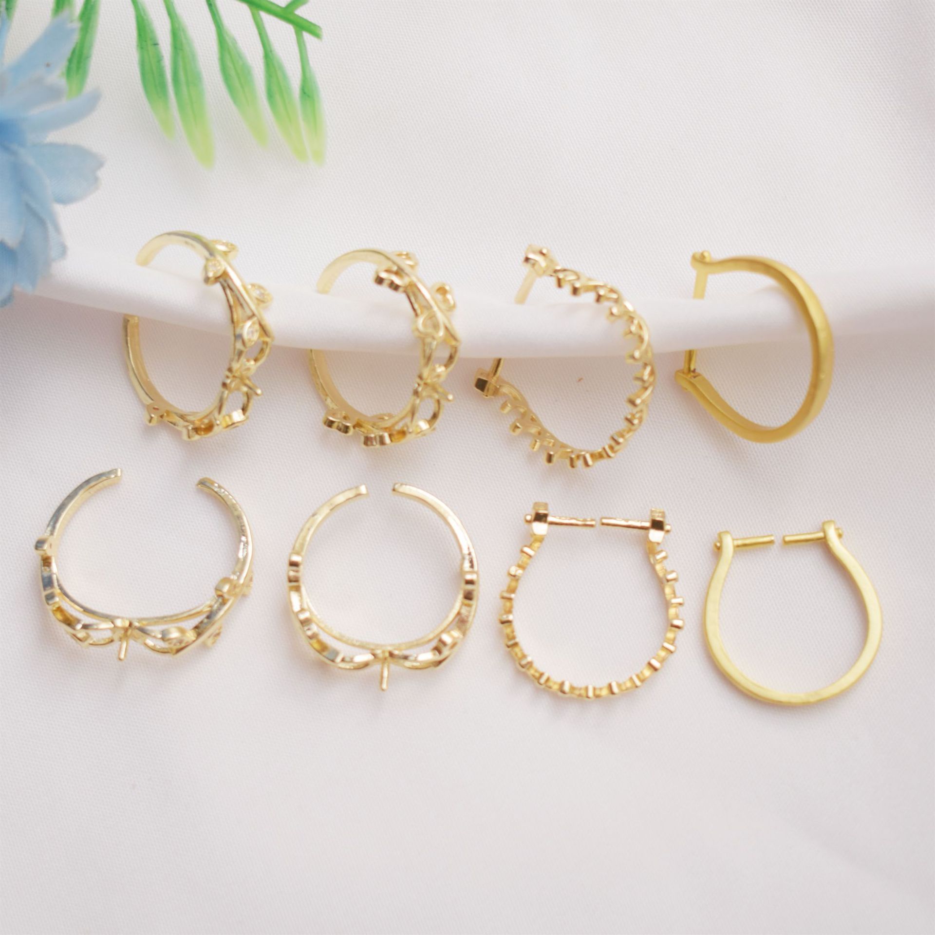 25g Weight Rack Plated, Plated Gold Plating Process Ring Setting-Accessories Jewelry Making Type 17.3mm Jewelry Making Size 14K Gold Plated, White Gold Plated Plating Material DIY Jewelry Accessories Classification 10 PCS/Package Quantity Copper Material Leaf, Heart Shape Pattern Tassel, Plating, Flakes Design Elegant, Simple Style Style 10 PCS/Package 17.3mm Copper 14K Gold Plated White Gold Plated Leaf Heart Shape Ring Setting-Accessories 1