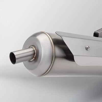front section and tail section – Motorcycle exhaust pipe