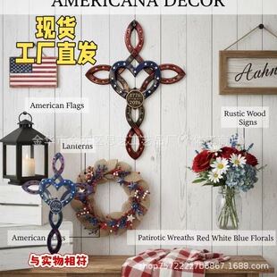 �羳��ƷHorseshoe Cross Decor ľ�|�R���Fʮ�ֿ͏d�b��