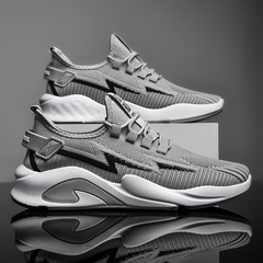 2024 Spring New Men's Shoes Fashion Feiwei Men's Daily Casual Shoes Lace-up Breathable Running Sports Shoes for Men