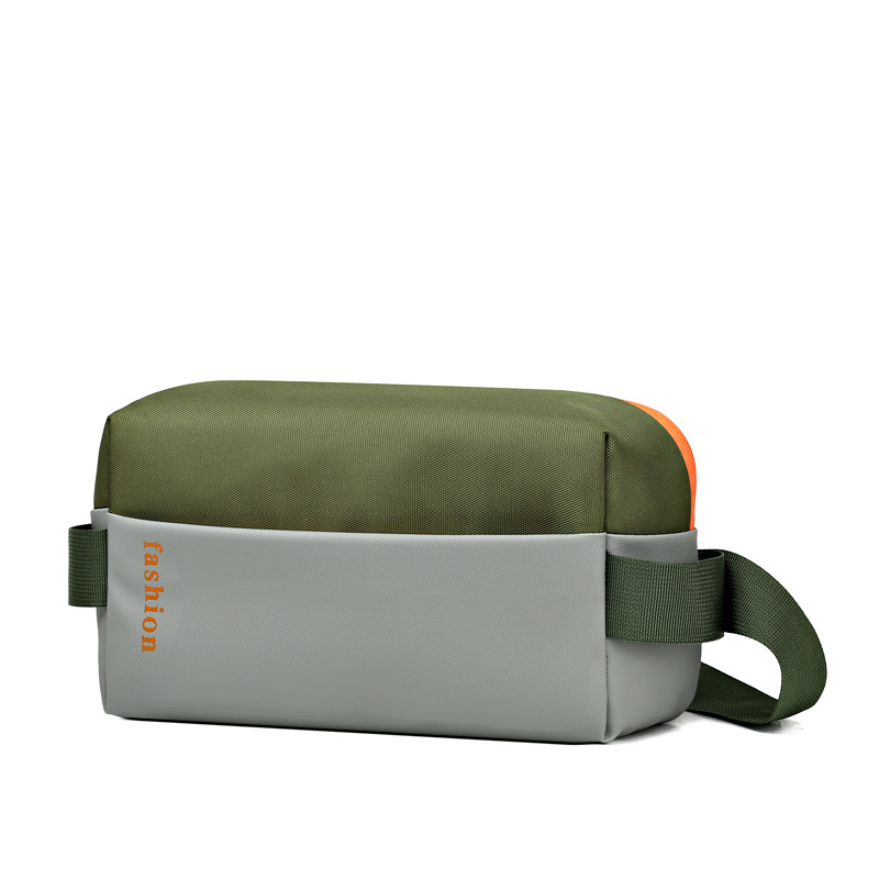 Riñonera para hombre, correr, bolso de pecho de alta gama, marca de moda, nuevo bolso de hombro, bolso diagonal para hombre de negocios de cercanías, estilo coreano