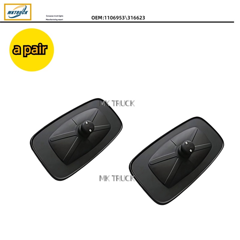 Espejo retrovisor pequeño 1106953/316623 para la fábrica de piezas de camiones Scania