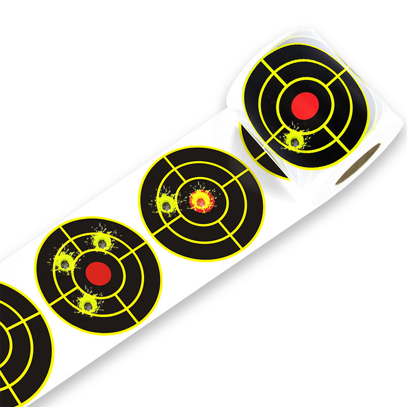 3 inch splash target paper color changing target paste adhesive target shooting practice target paper Amazon ebay cross-border hot sale