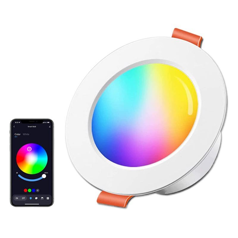 Граффити Bluetooth Wi-Fi умный светильник мобильное приложение Голосовое управление RGB пятисторонний безэлектродный затемняющий Цветной Прожектор