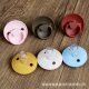 Factory spot wholesale cute bear baby pacifier super soft food grade flat silicone baby pacifier