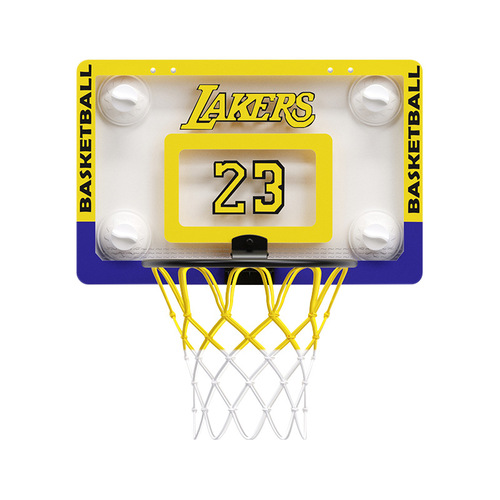 Indoor basketball hoop that can be used for dunking and shooting without punching, wall-mounted children's folding basketball hoop for home use, small basket