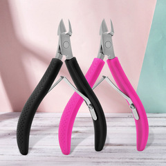 大展不鏽鋼甲溝專用指甲刀腳趾甲剪死皮剪塑料美容鉗廠家