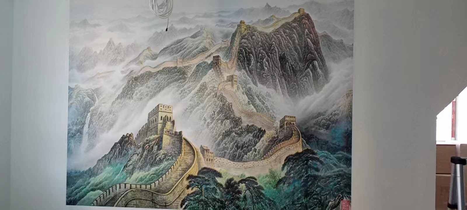 现代简约万里长城