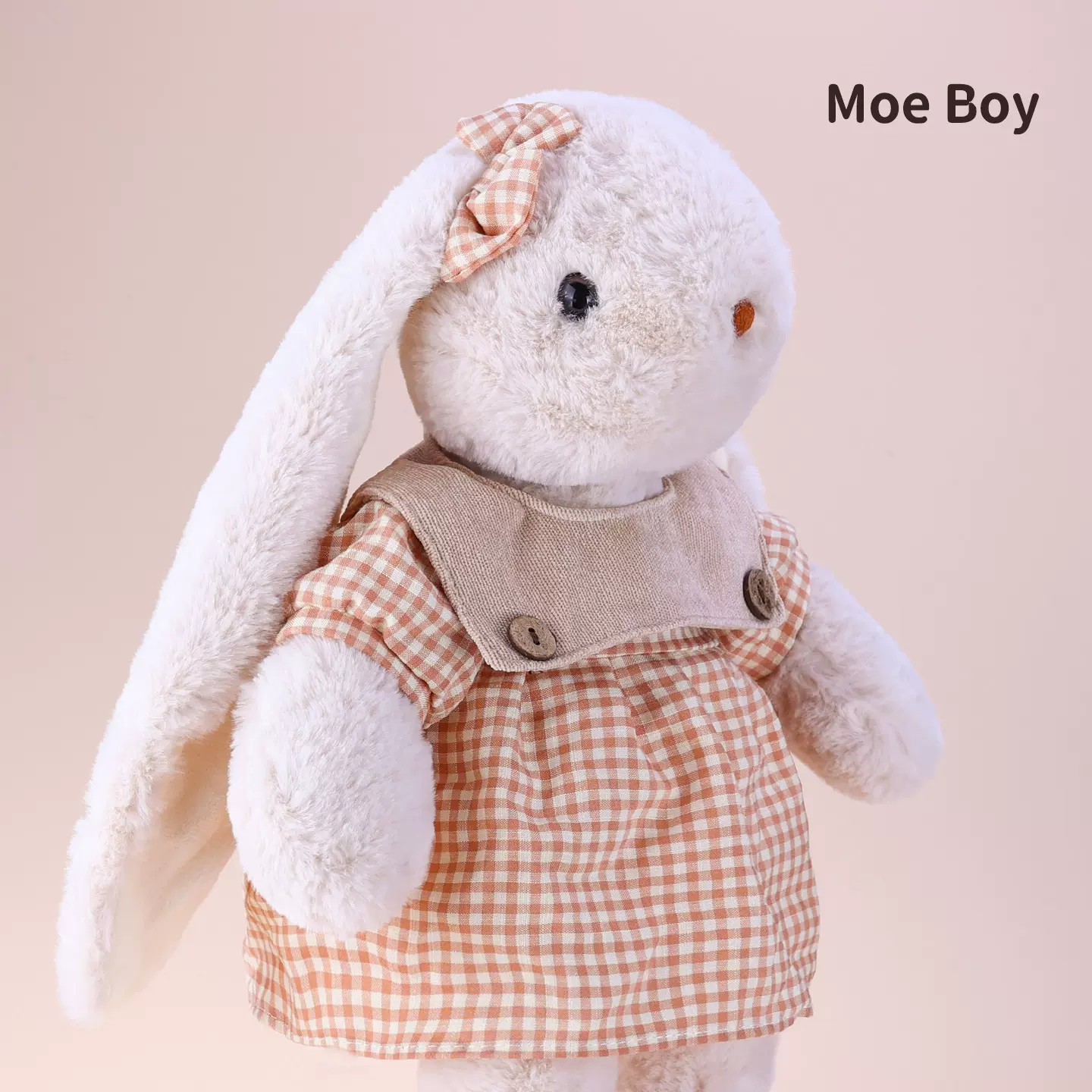 抱抱宝贝安抚百合兔毛绒玩具兔子毛公仔儿童安抚娃娃生日礼物女孩