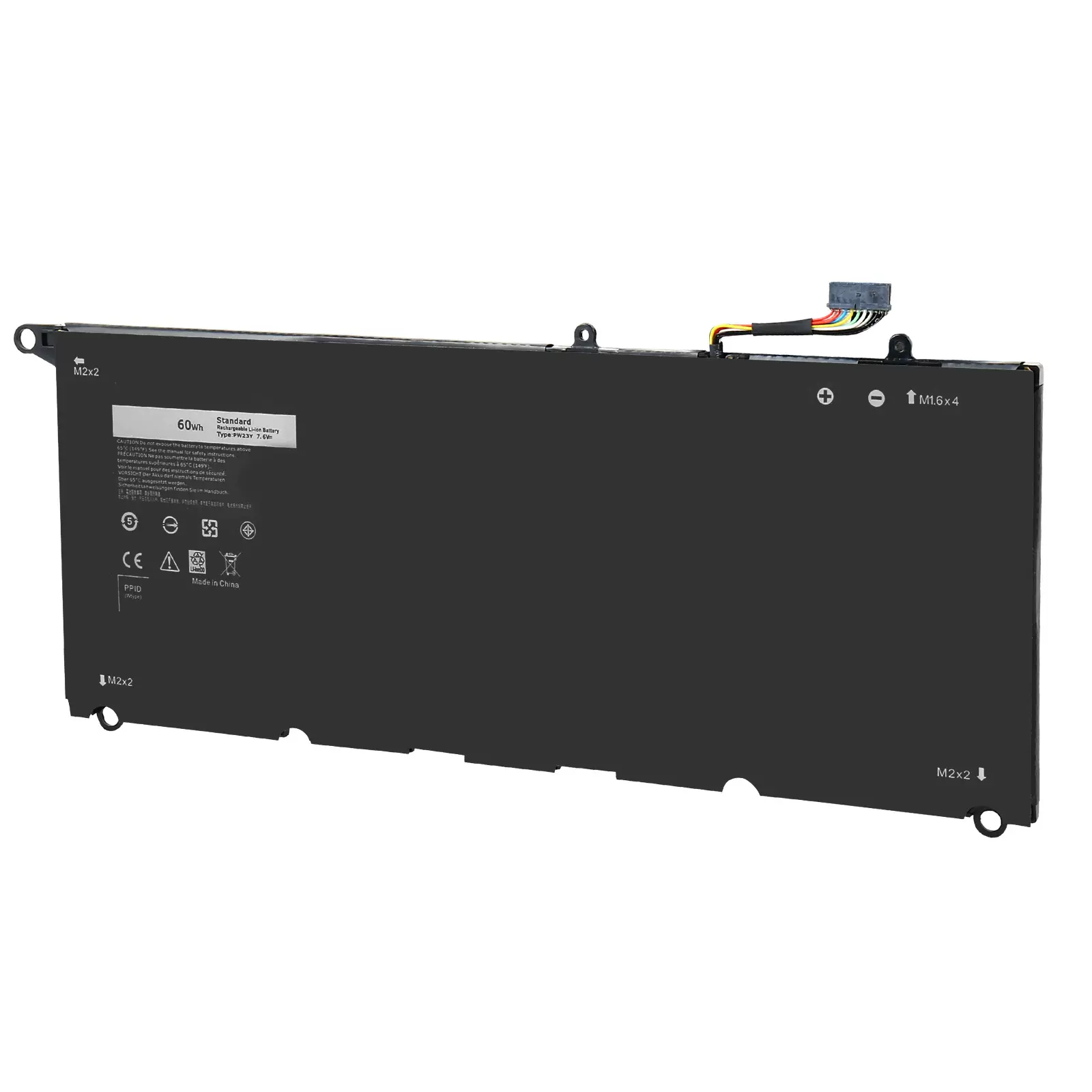 适用戴尔 TP1GT XPS 13 9360 PW23Y P54G002笔记本电池