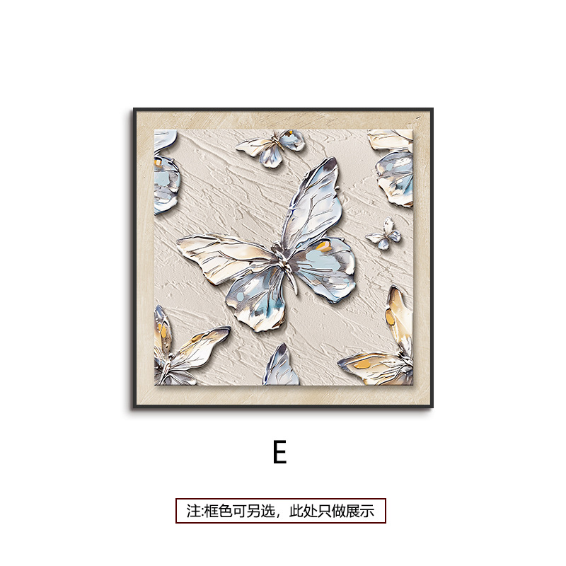 Estilo antiguo sala de estar sofá fondo pared pintura decorativa nicho retro francés pintura de muestra pasillo dormitorio pintura colgante