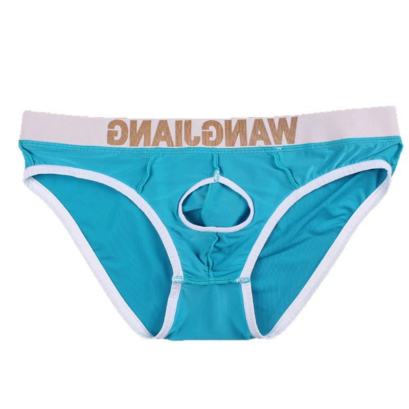 Men's summer silk sexy design pants