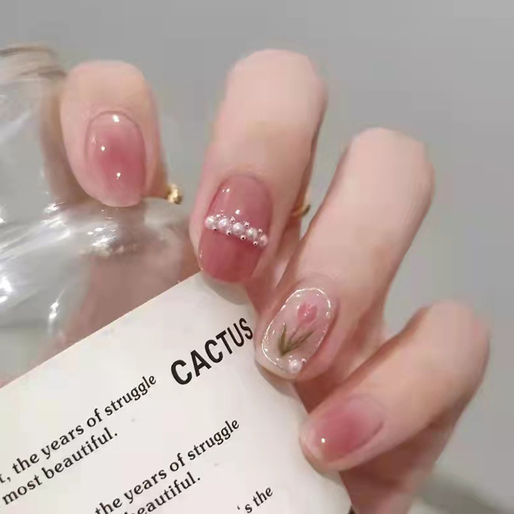 Parche de uñas de desgaste hecho a mano al por mayor parche de uñas de desgaste de mariposa