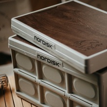 大白熊同款收纳箱露营折叠箱户外野营车载储物箱韩国置物箱整理箱