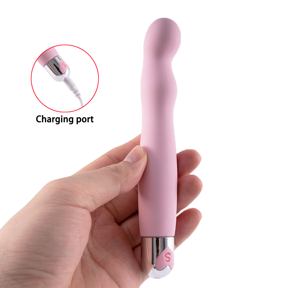 Ten-Frequency Wave G-spot Vibrator, Silicone Rechargeable Adult Toy — detail image 4