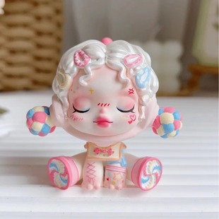 Vinyl doll White Blank factory wholesale drop-resistant piggy bank doll handmade diy paint painting bubble Matt
