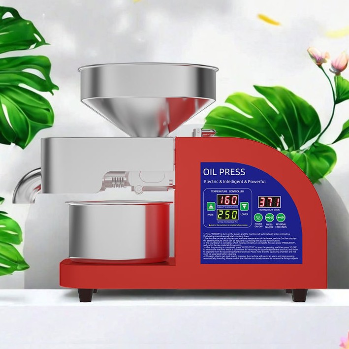 出口新品X10商用榨油机1200W不锈钢榨油机外贸跨境批发