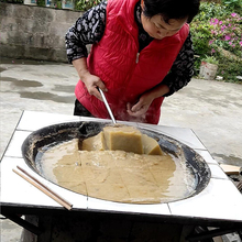 重庆手工魔芋豆腐块新鲜四川贵州农家土特产天然低卡即食品