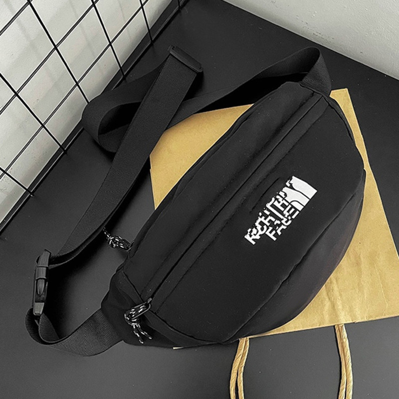 Rechten Face Waist Bag Black