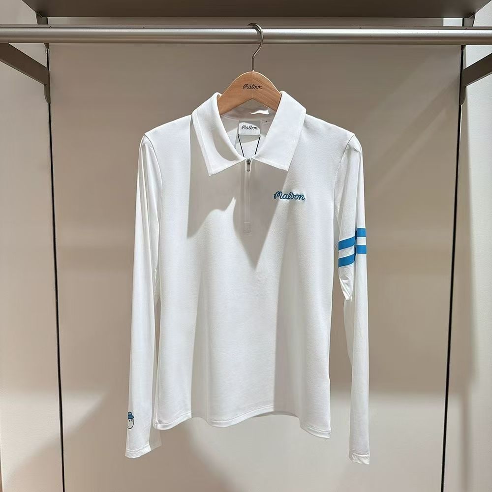 New Golf Ladies Long Sleeve T-Shirt Clothing Top Quick Drying Sports Jersey Slim Fit Stretch Breathable Casual