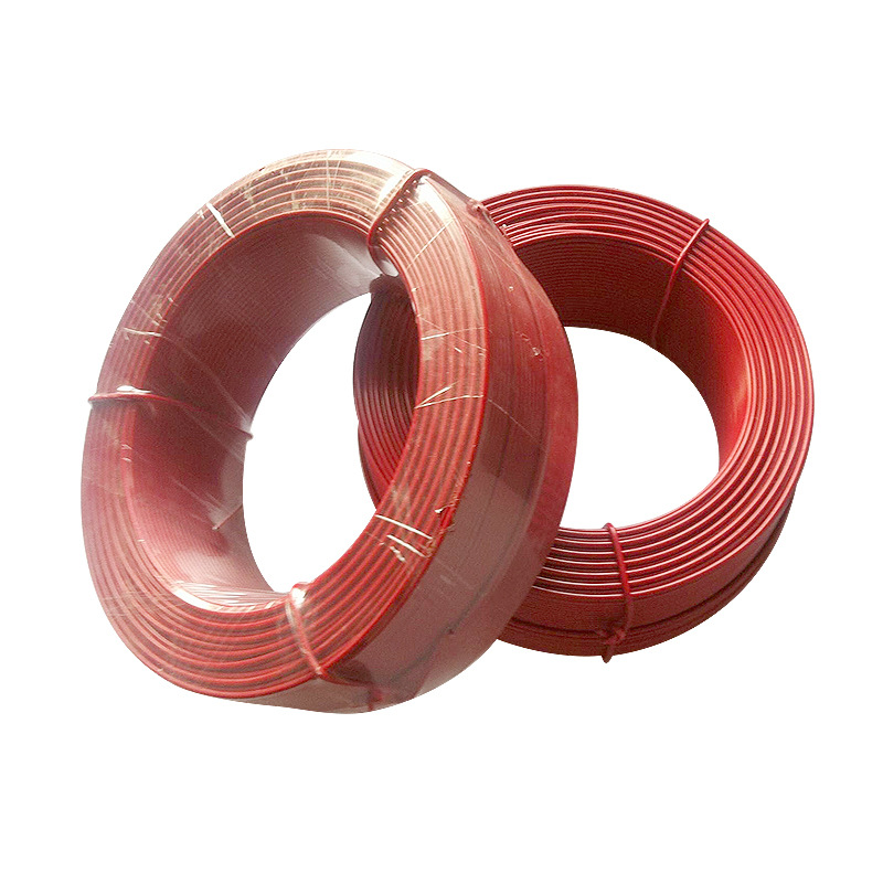 金属丝包塑包塑盘丝绿色白色黄色等等颜色齐全 内包黑丝镀锌丝