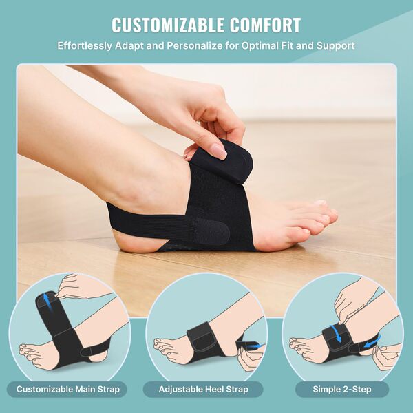 Arching Bow Bow Proter orthopedic insoles Slip -footed Foot Foot…