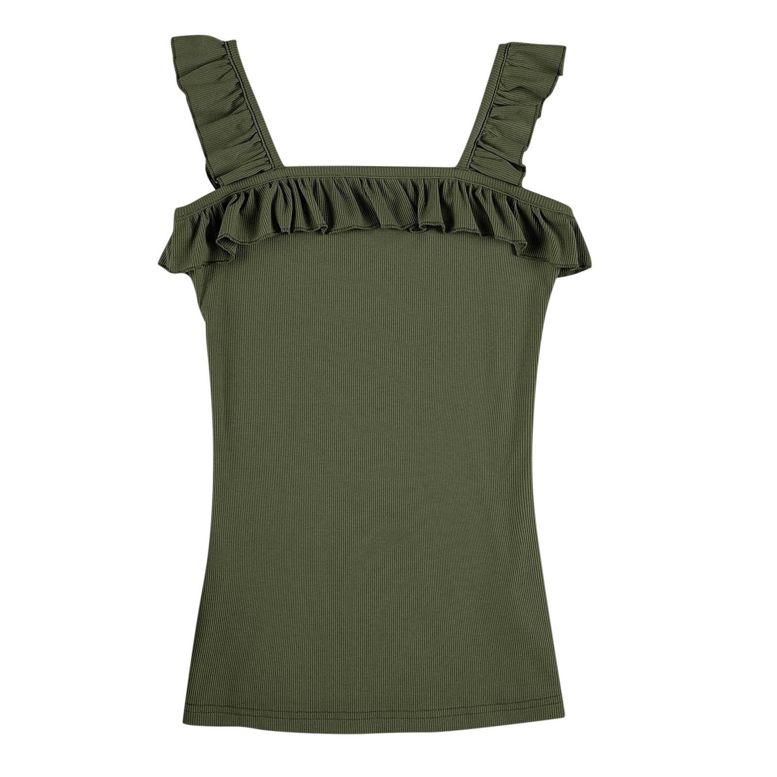 INS Stil 2023 Sommer Neue Nachtclub Mode Sexy Strap Open Back aushöhlen Slim Fit Offenen Nabel Tank Top_voghion.com