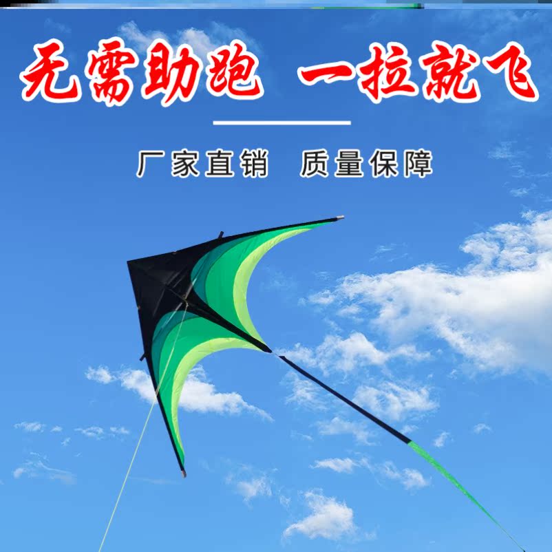 Weifang kite Large Prairie triangle Adult Outsize Yan value new pattern children Breeze Nasty easily fly