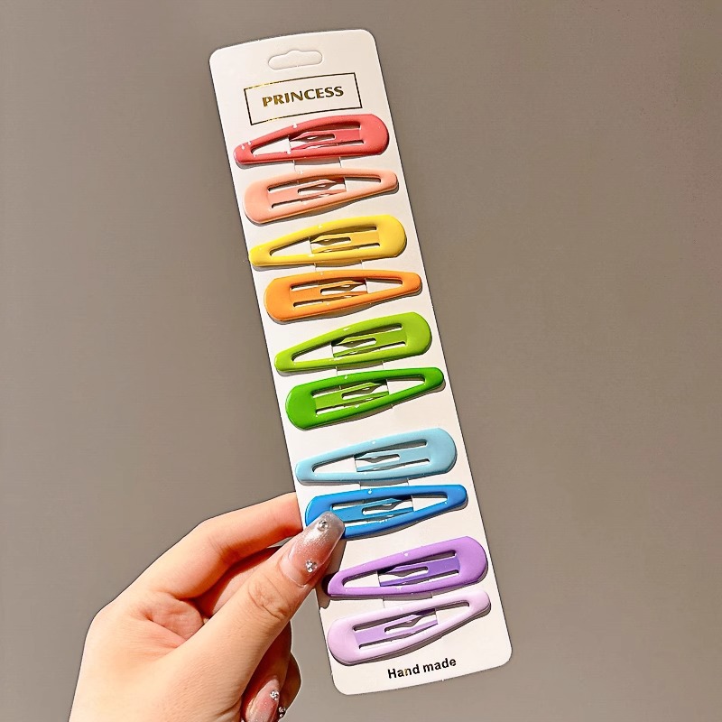 Dopamina para niños estrella de color clip para el cabello niñas lindas clip para el cabello tocado frente clip para el cabello BB clip