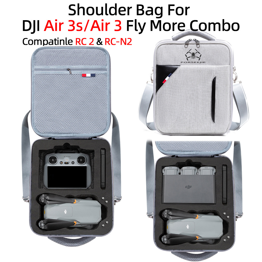 [Nuevo producto] Aplicable a DJI air 3s caja de almacenamiento air 3s caja a prueba de explosiones DJI air 3s caja de almacenamiento con pantalla