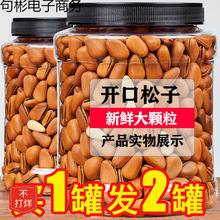 松子特大东北开口大颗粒手剥巴西2024新货特松籽生
