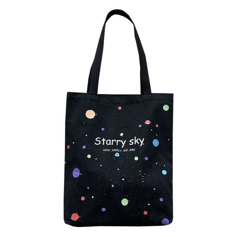 Bolso de lona de primavera y verano para mujer, bolso escolar para estudiantes de gran capacidad de estilo coreano japonés de verano, bolso de hombro.