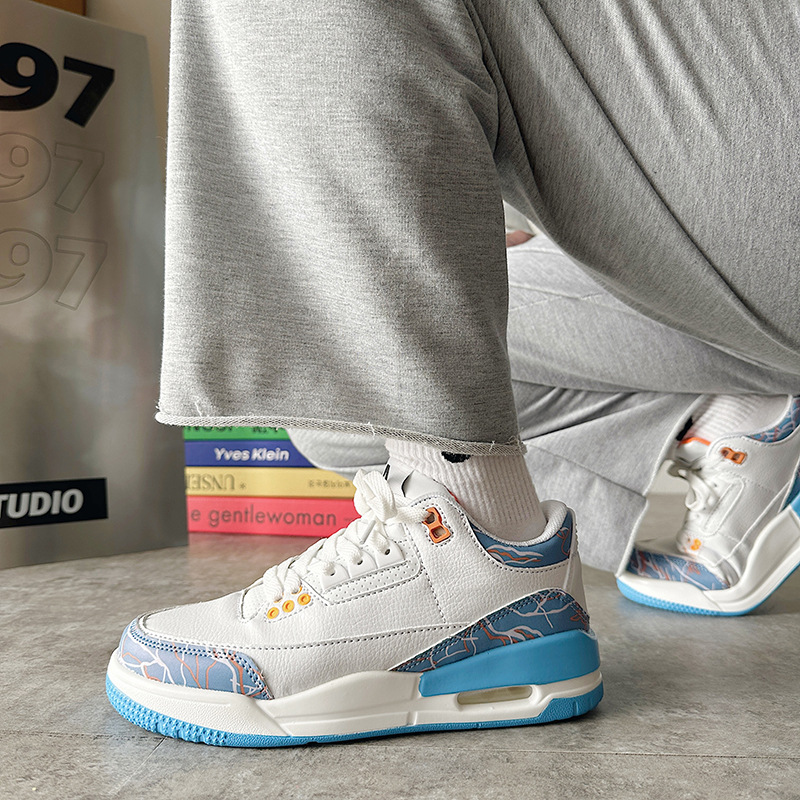 原創小眾美式2023運動鞋女新浪潮街頭氣墊鞋女校園學生情侶款鞋子