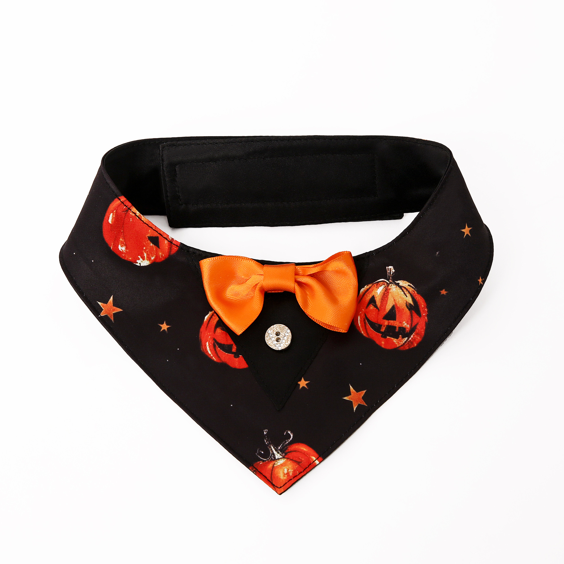 Halloween nuevo traje de mascotas toallas triangulares toallas de saliva collar de mascotas fábrica de ropa de perro en stock