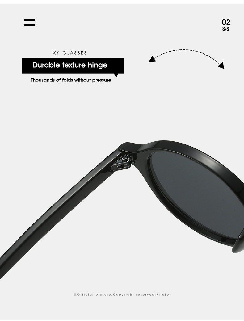 31g Weight Full Frame Glasses Structure Sunglasses Classification PC, UV400 Protection Lens Material Oval Frame Glasses Style Travel, Daily Occasion Solid Color Pattern All Seasons Season Unisex Gender Casual, Simple Style Style Grey, Black Color Casual Simple Style Solid Color PC UV400 Protection Oval Frame Full Frame Women's Sunglasses 11