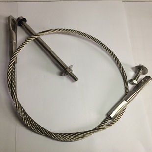 304 Stainless Steel Explosion-Proof Lanyard, National Standard Explosion-Proof Screw Wholesale M6