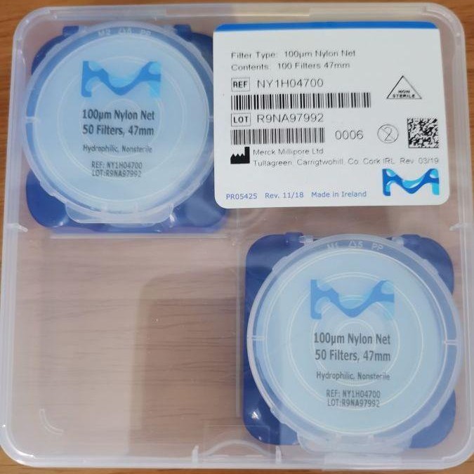 Millipore密理博100um尼龙网格滤膜NY1H04700