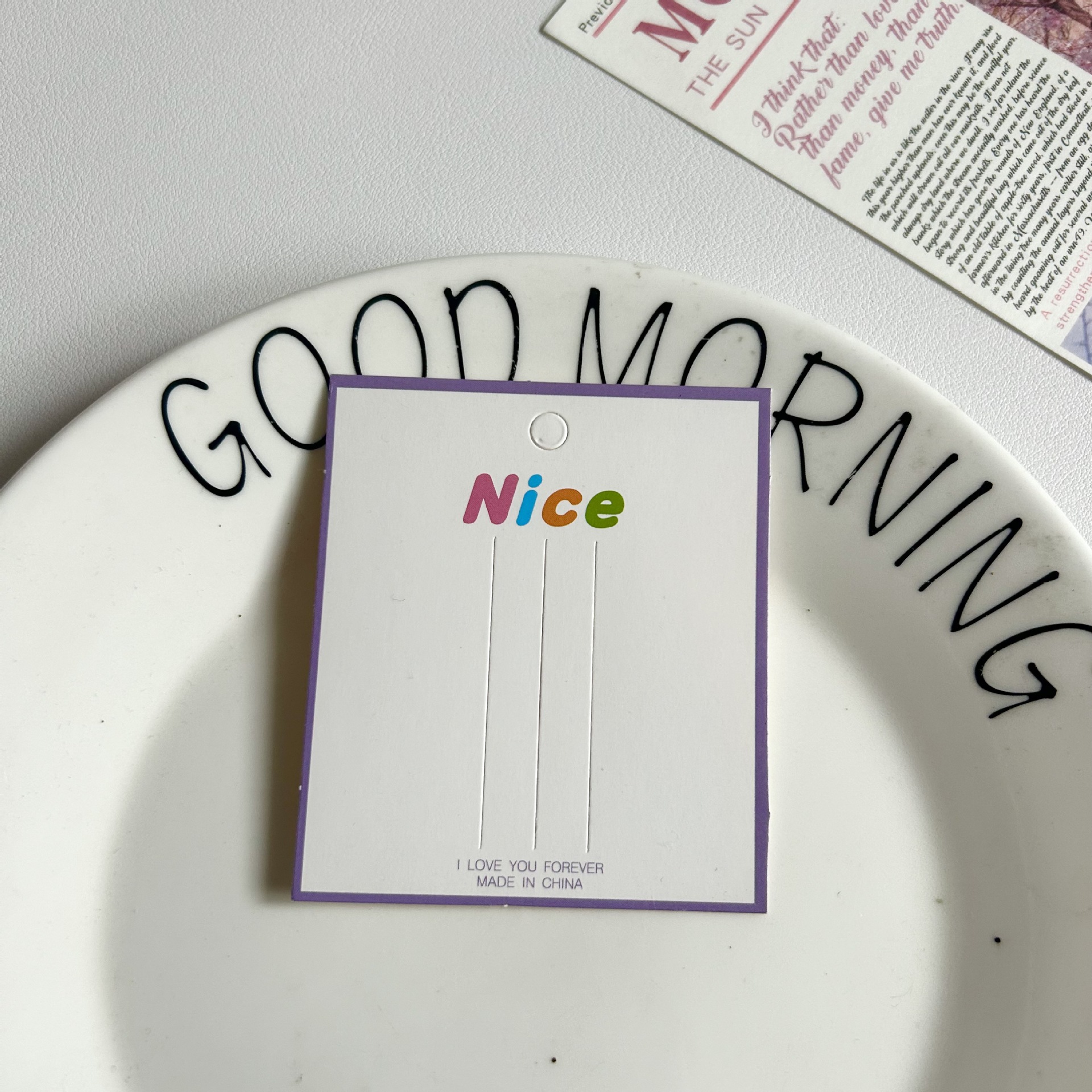 6*7 accesorios para el cabello cartón adultos niños accesorios para el cabello Tarjeta de papel arco horquilla Tarjeta de embalaje de la joyería bolsa de cartón