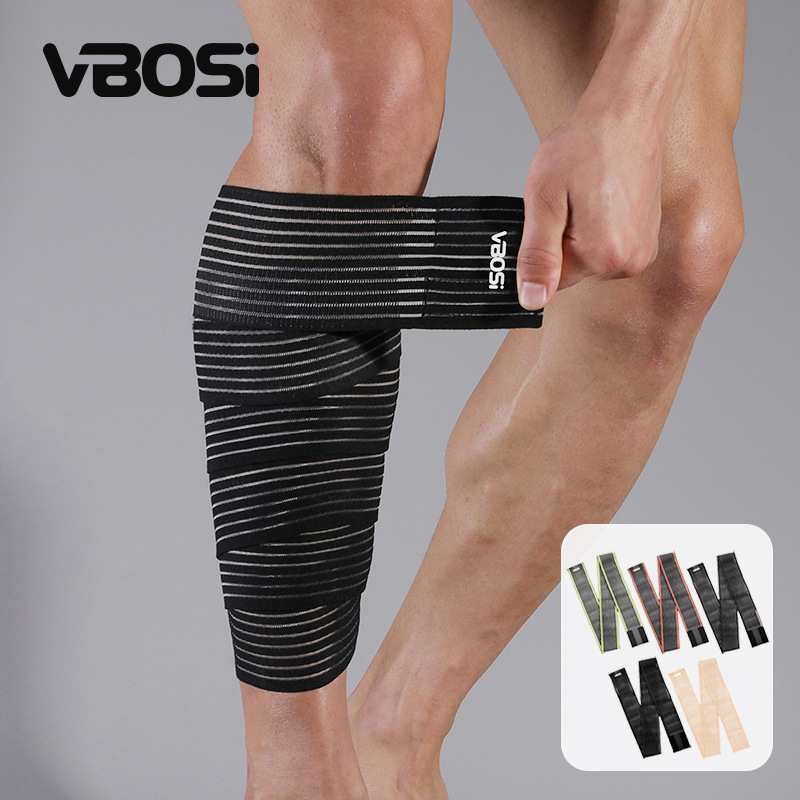 Calf Protection Bandage Wrap, Self-Adhesive, Breathable, Compression, Fixed, for Running, Cycling, Equipment Training, Sports Protective Gear, Leg Protection