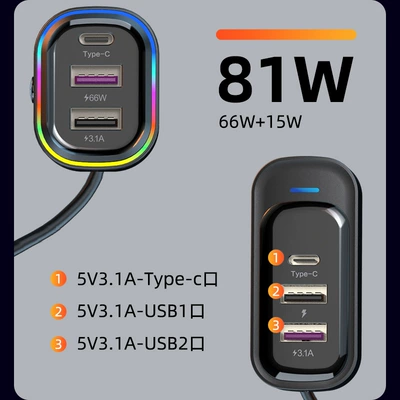 multifunctional 66W super fast | Mobil şarj cihazları