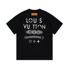 天板ロバ家連名限定シリーズtシャツ前後デジタルプリント連名アルファベットロゴ男女同タイプ半袖