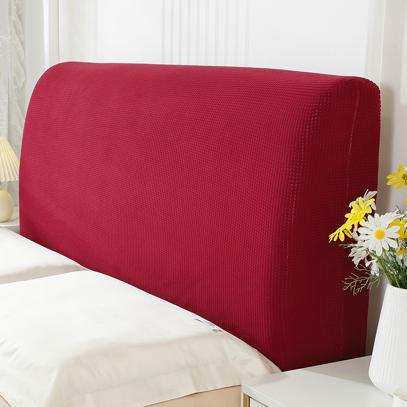 Cubierta de cabeza de cama todo incluido cubierta suave simple moderna a prueba de polvo cubierta de cabecera universal cubierta trasera de cama de madera 2023 Nuevo
